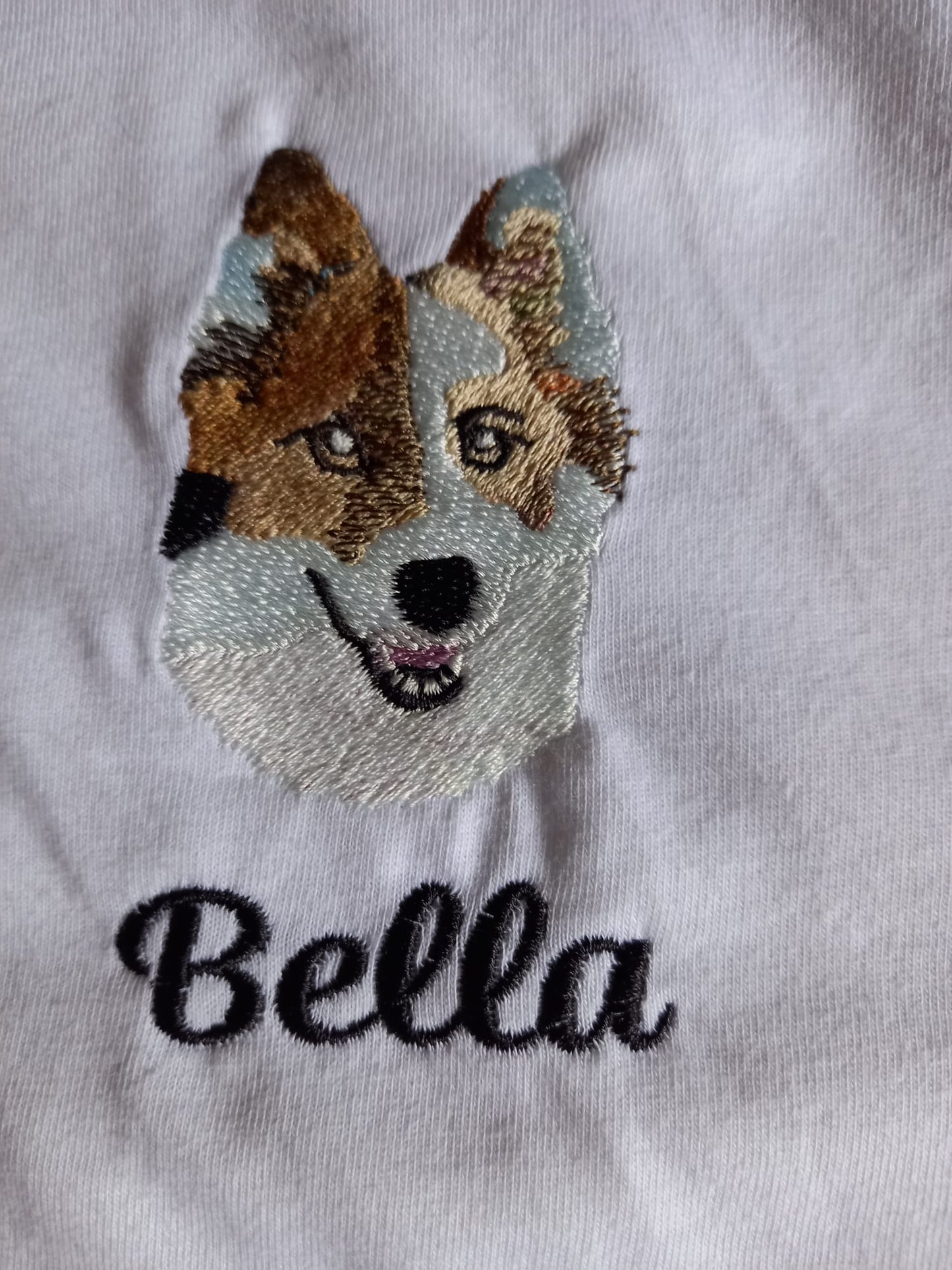 Personalized embroidered t-shirt