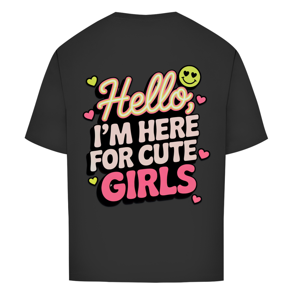 Oversize T-Shirt Cute Girls