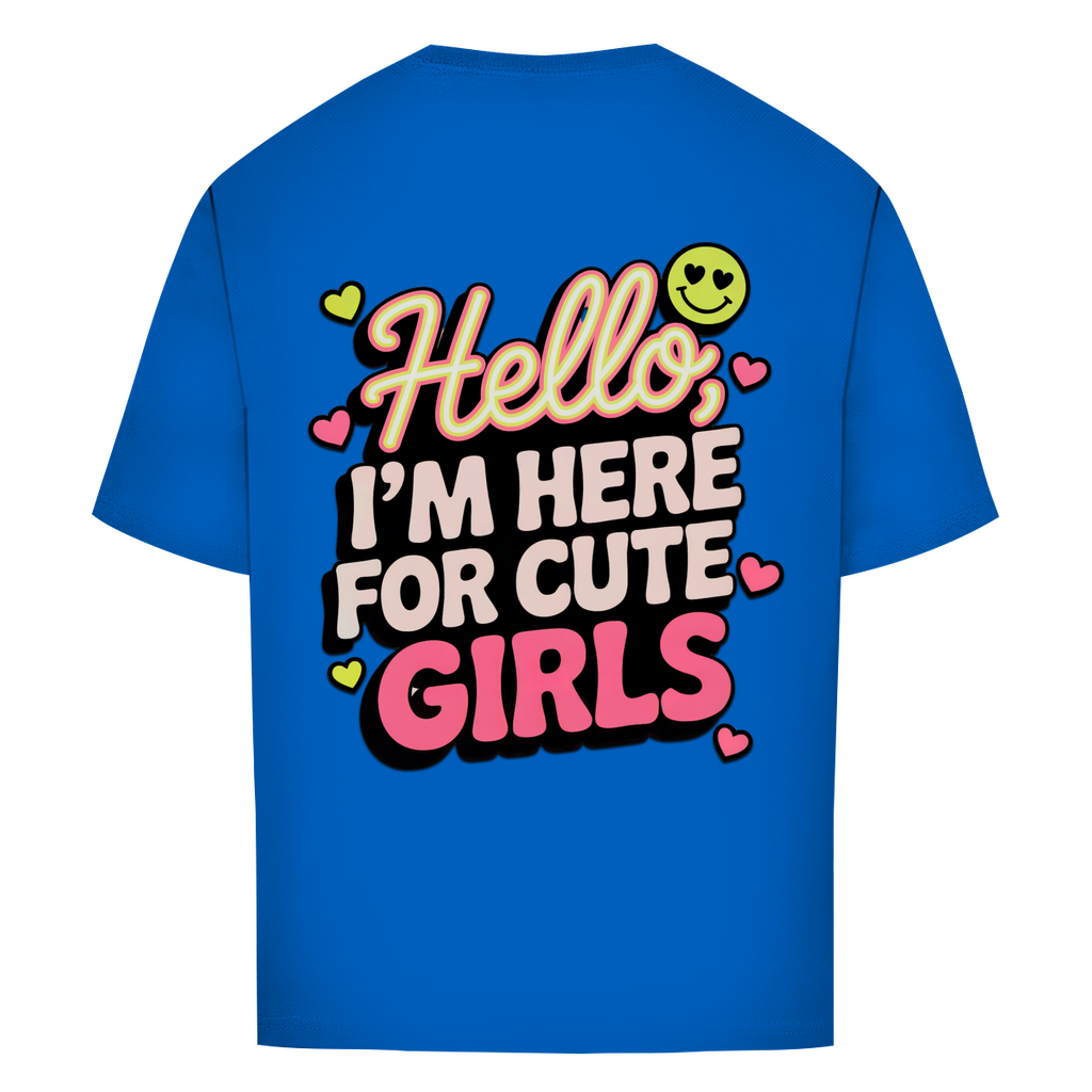 Oversize T-Shirt Cute Girls