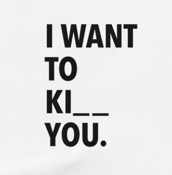 I WANT TO KEEP YOU. - printed T-shirt