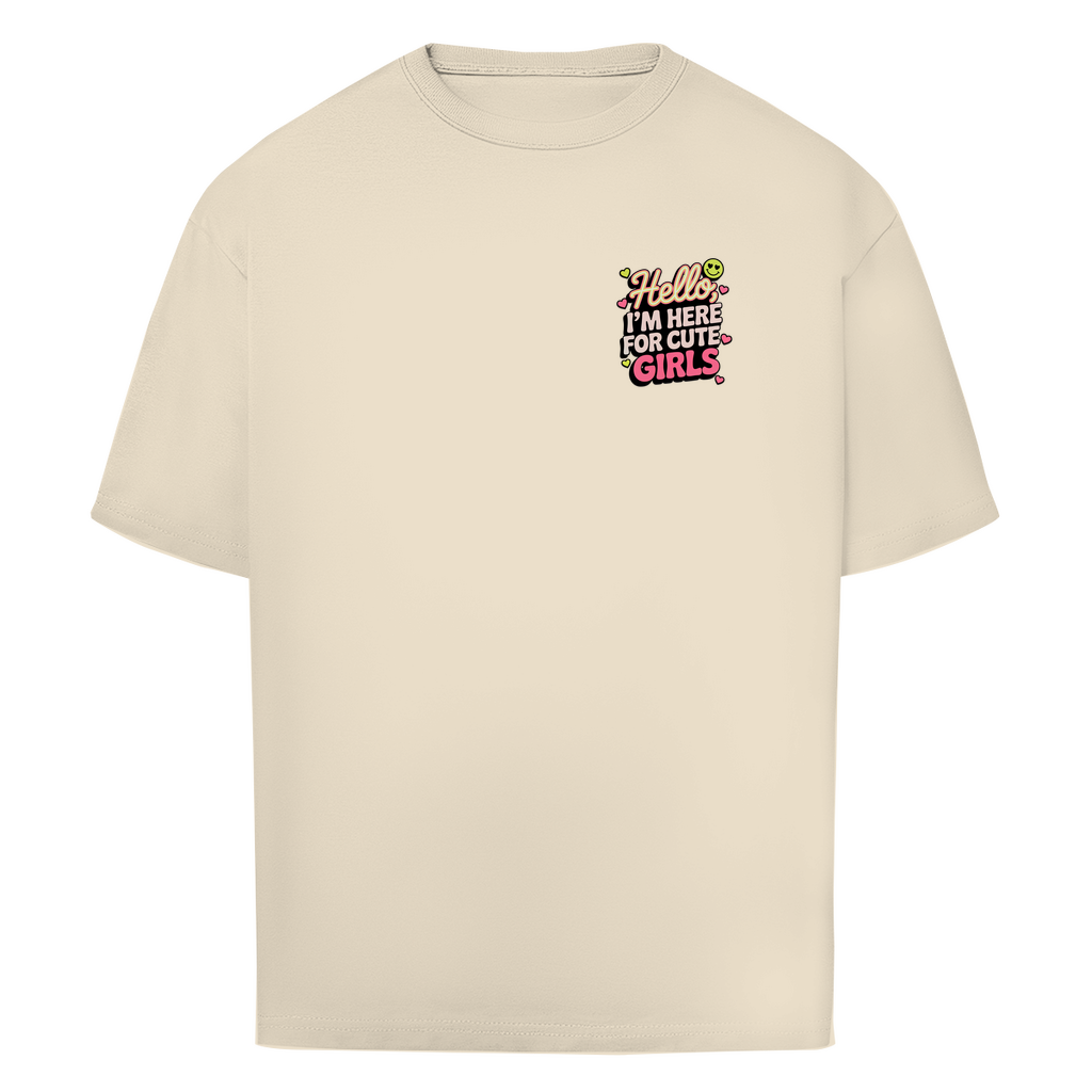 Oversize T-Shirt Cute Girls