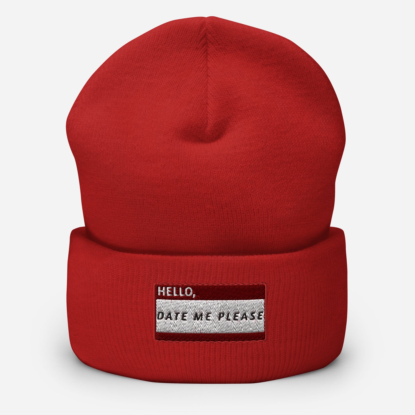 HELLO DATE ME PLEASE Beanie