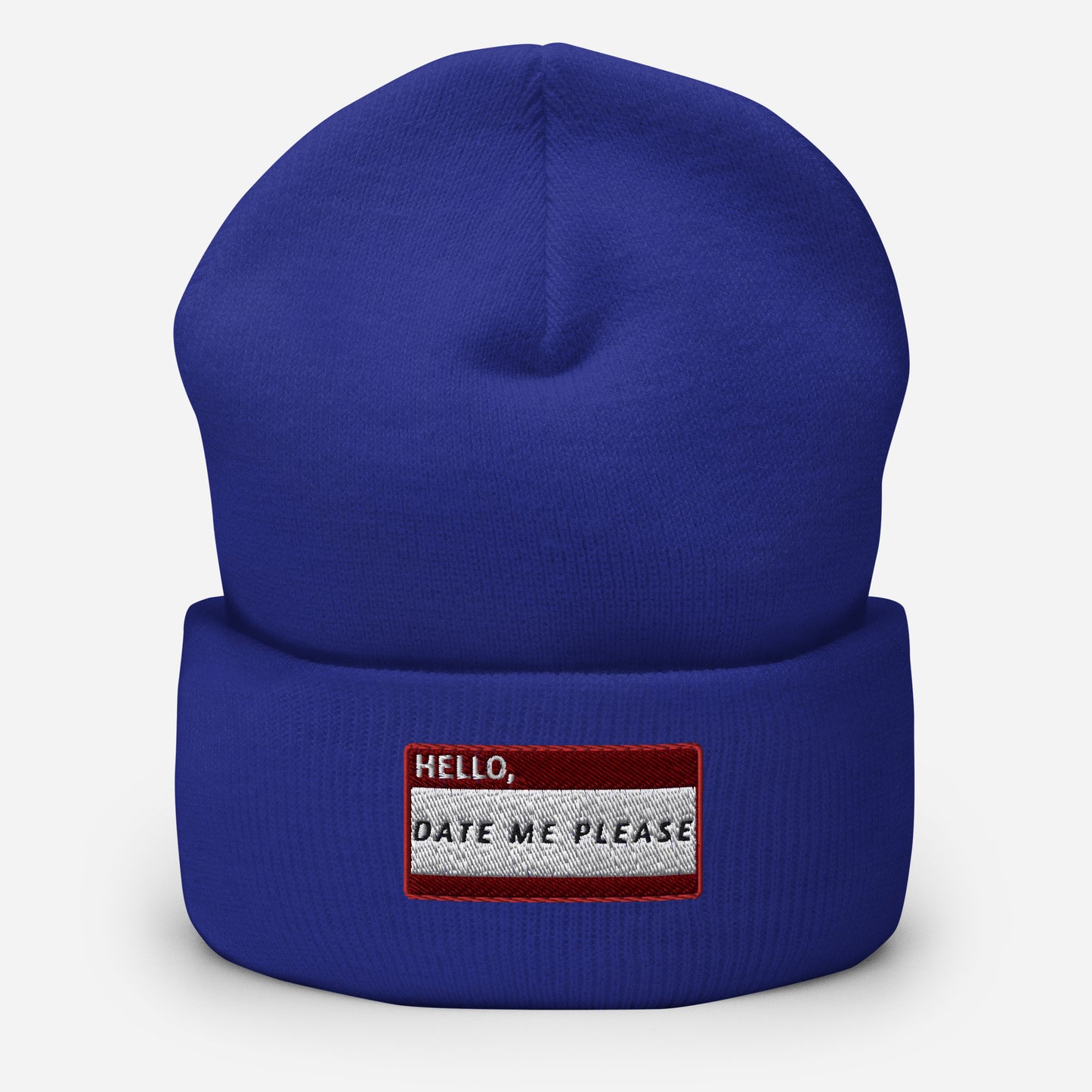 HELLO DATE ME PLEASE Beanie