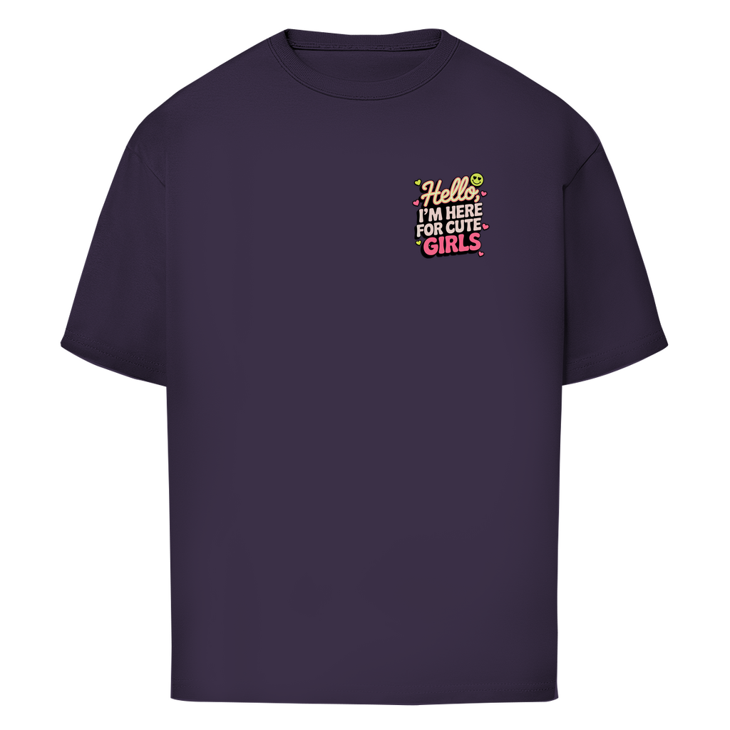 Oversize T-Shirt Cute Girls