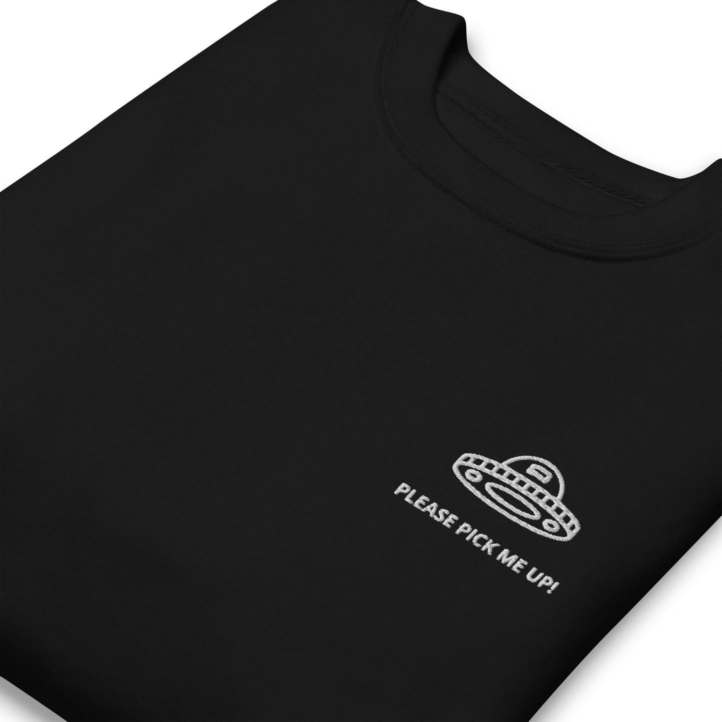 PLEASE PICK ME UP! - bestickter Premium Sweater