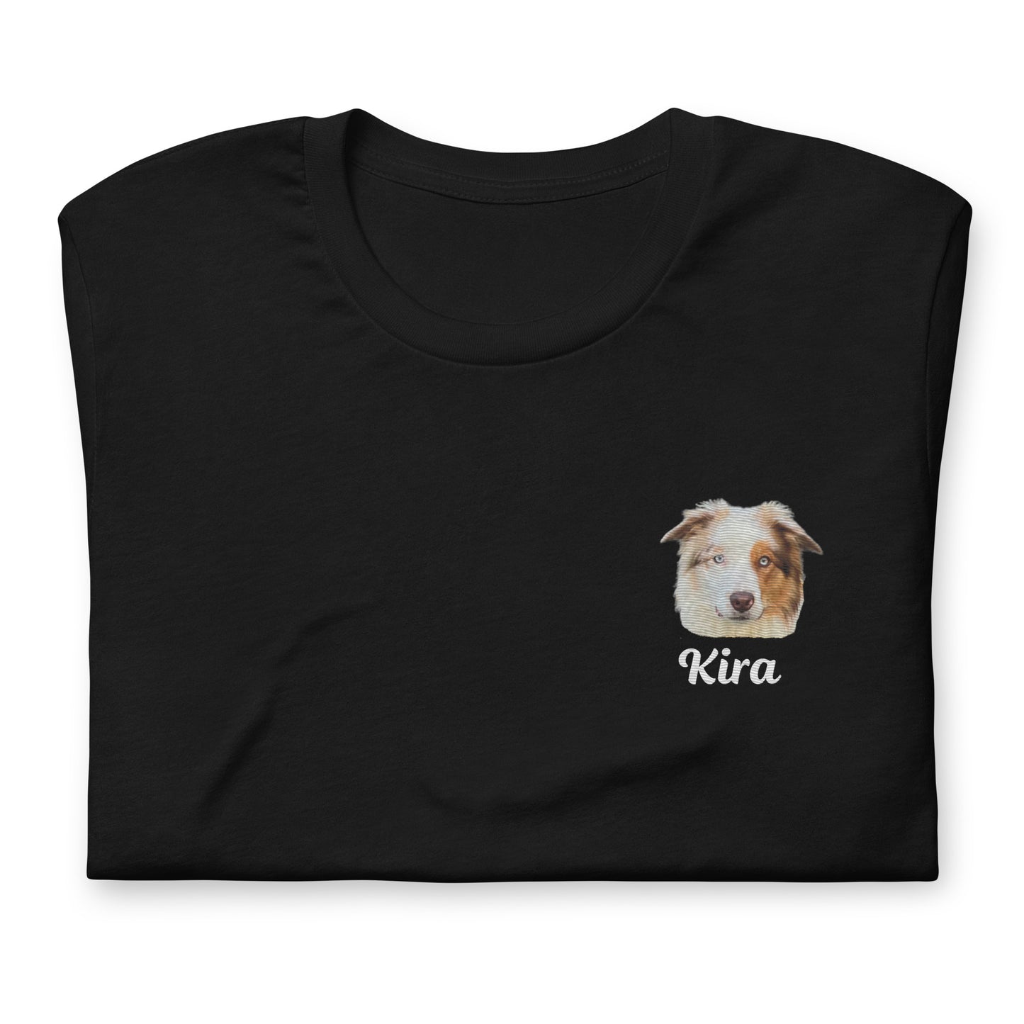 Personalized embroidered t-shirt