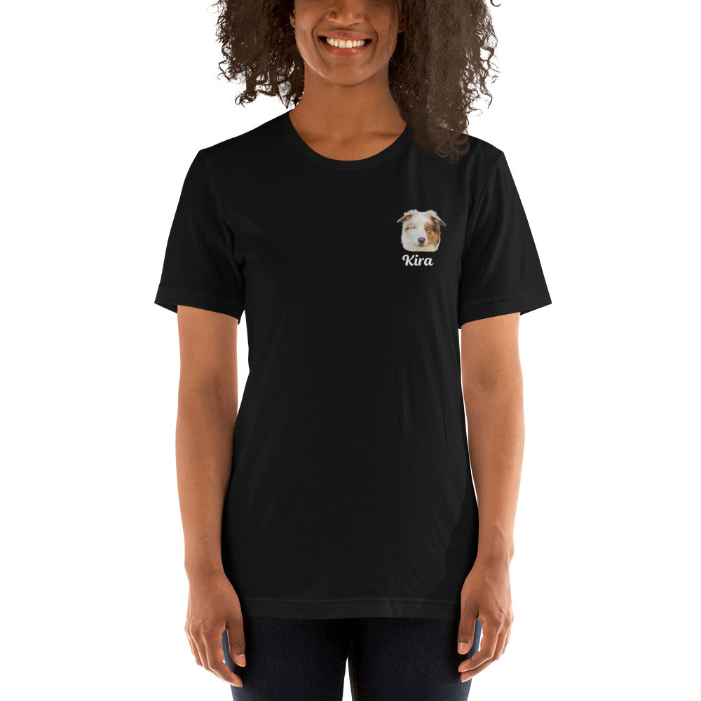 Personalized embroidered t-shirt