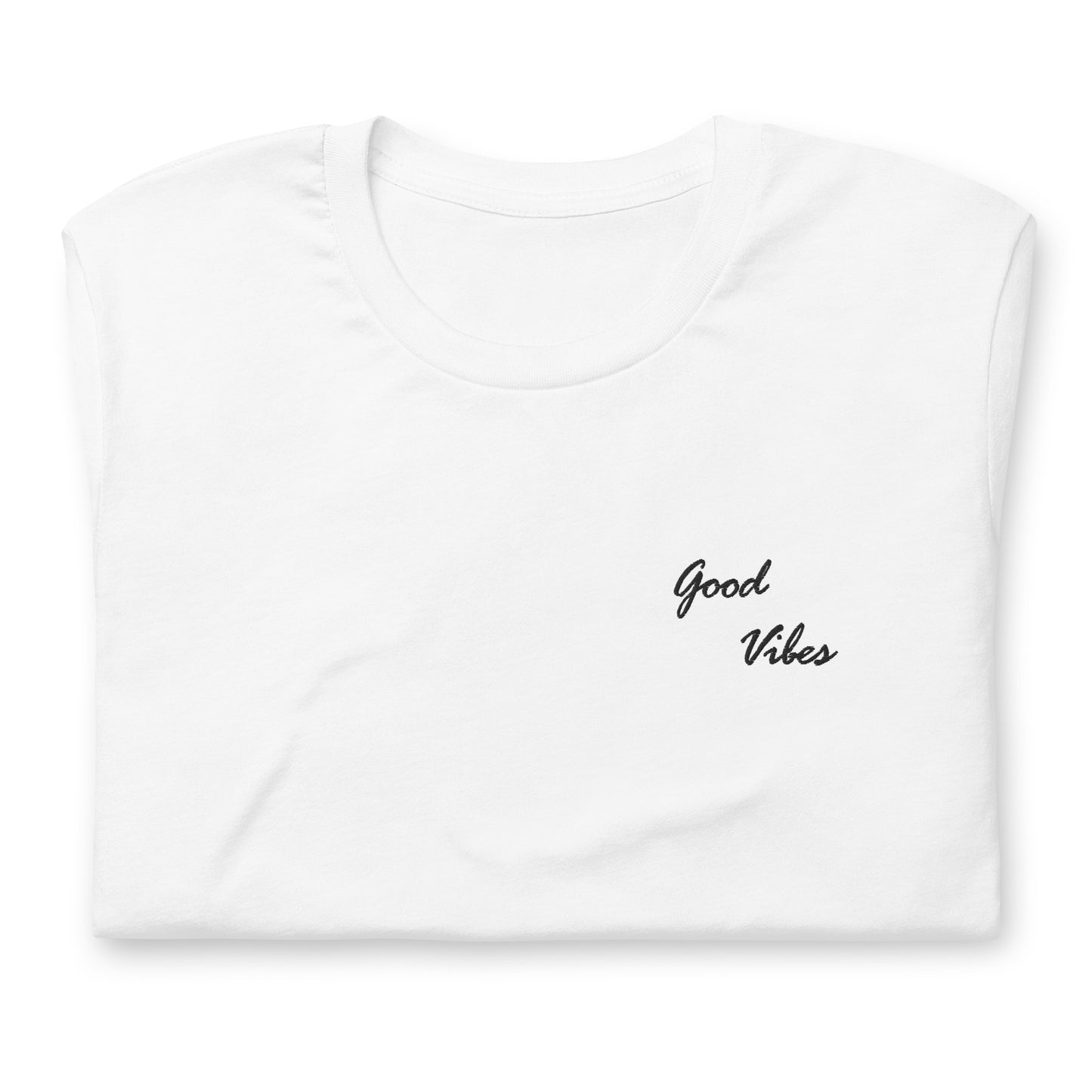 Good Vibes - embroidered T-shirt