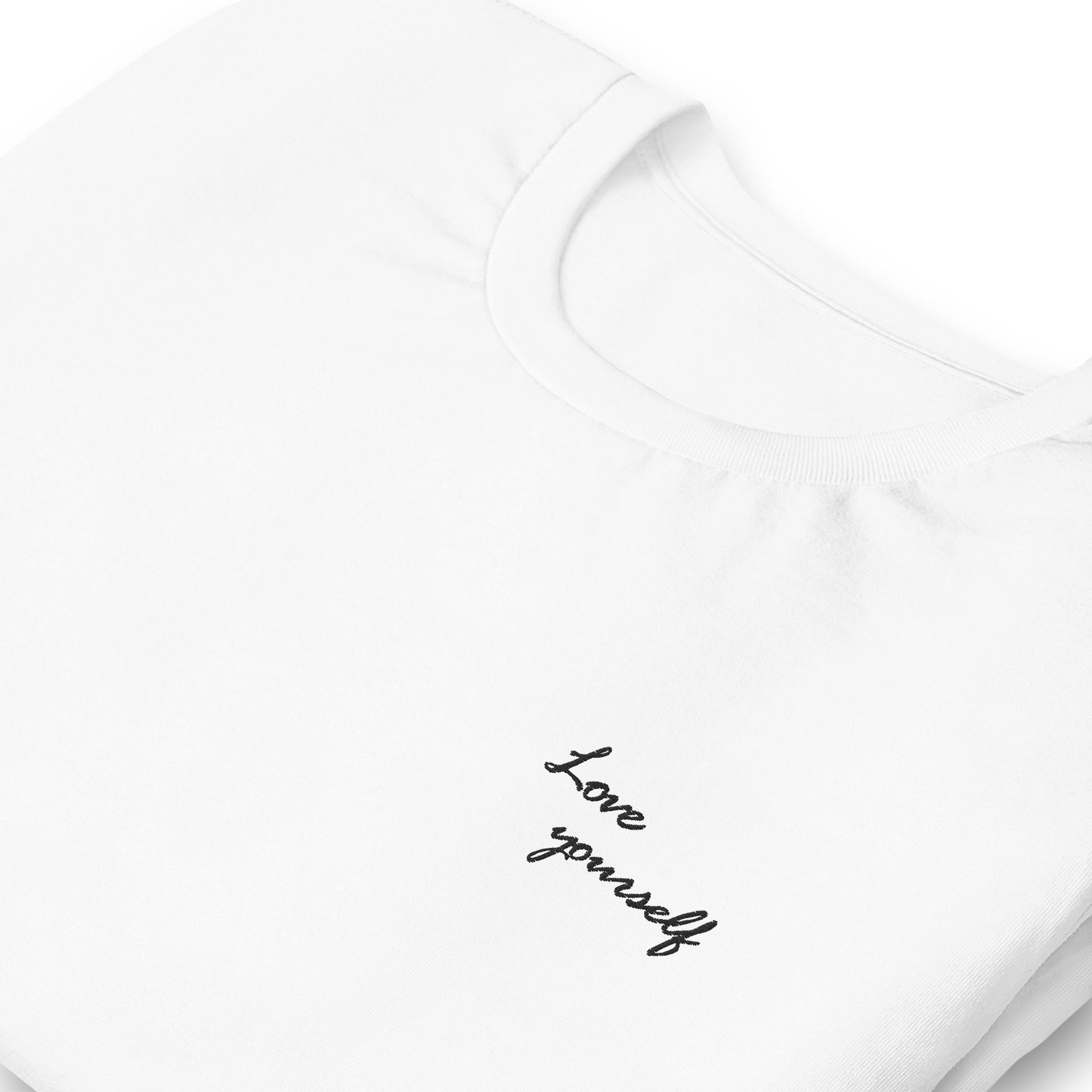 Love yourself - besticktes T-Shirt