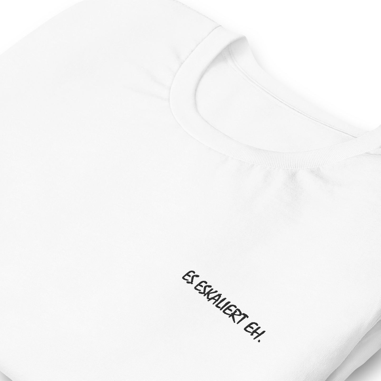 ES ESKALIERT EH. - besticktes T-Shirt