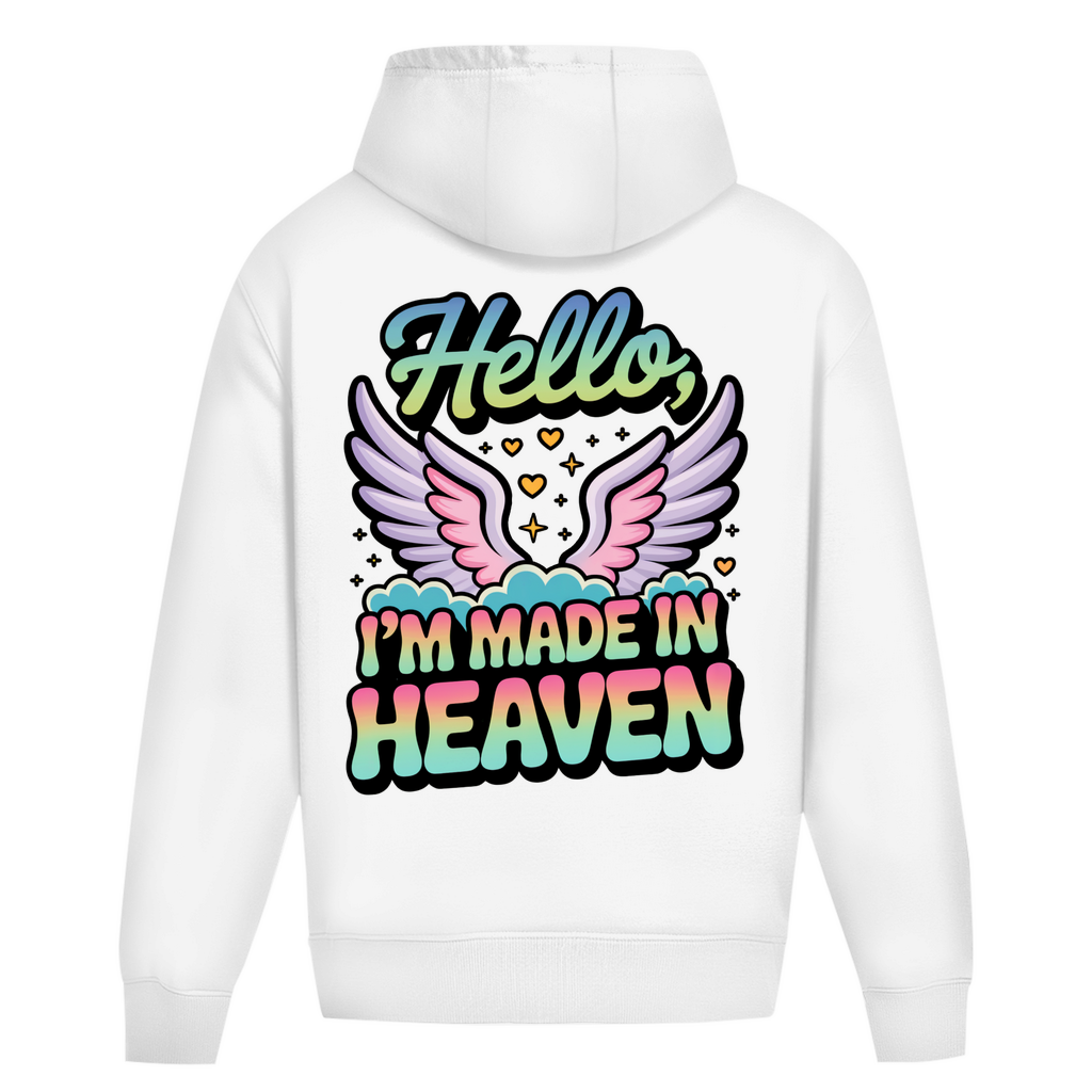 Hello I'm Made in Heaven - Oversize Hoodie