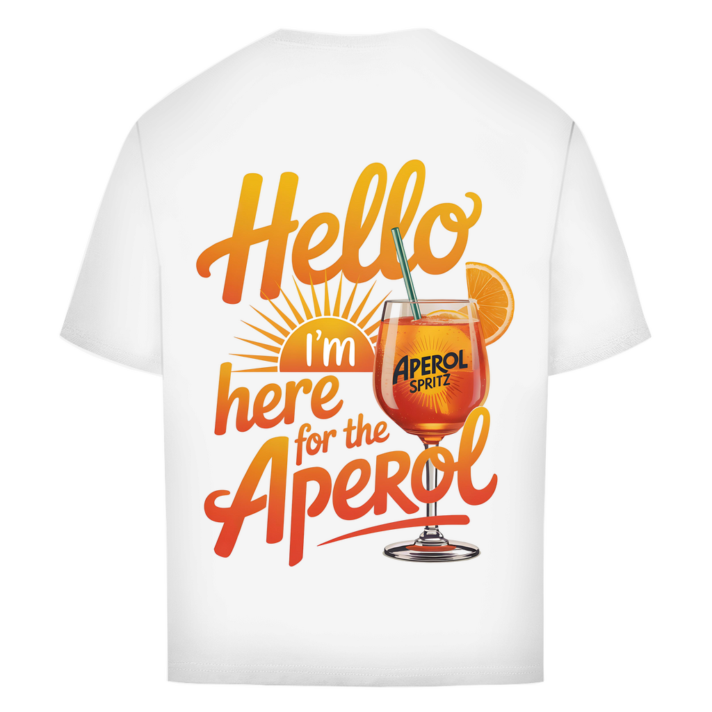 Hello I'm here for the Aperol - Oversized T-Shirt