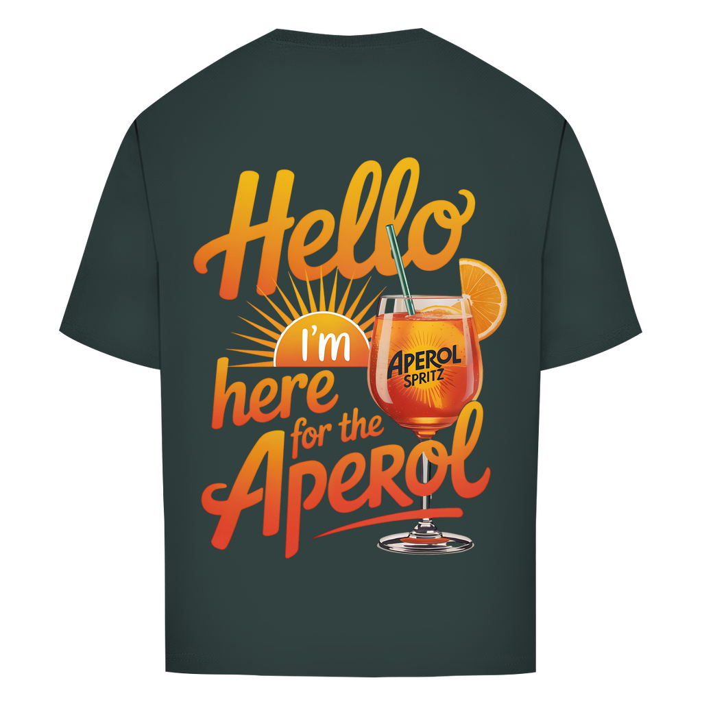 Hello I'm here for the Aperol - Oversized T-Shirt
