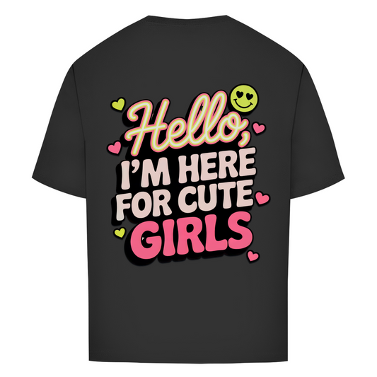 Oversize T-Shirt Cute Girls