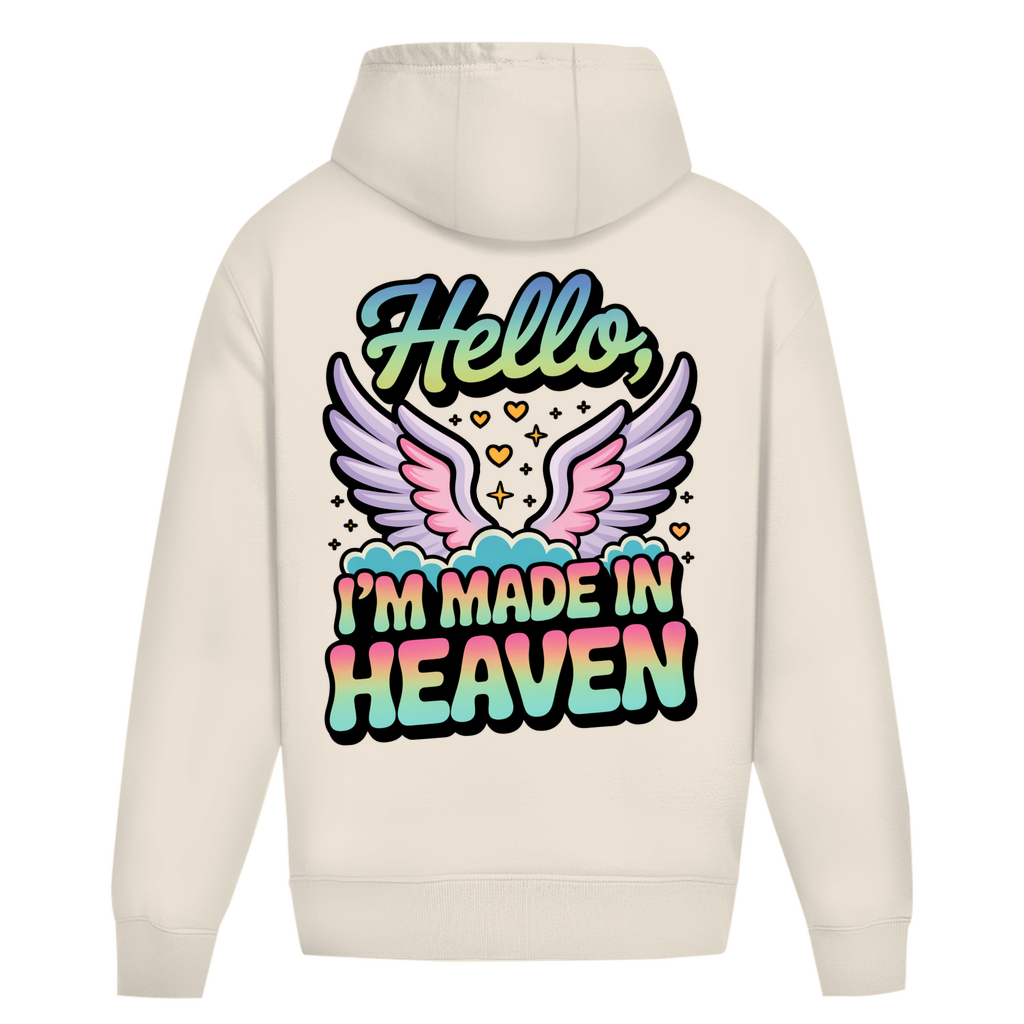 Hello I'm Made in Heaven - Oversize Hoodie