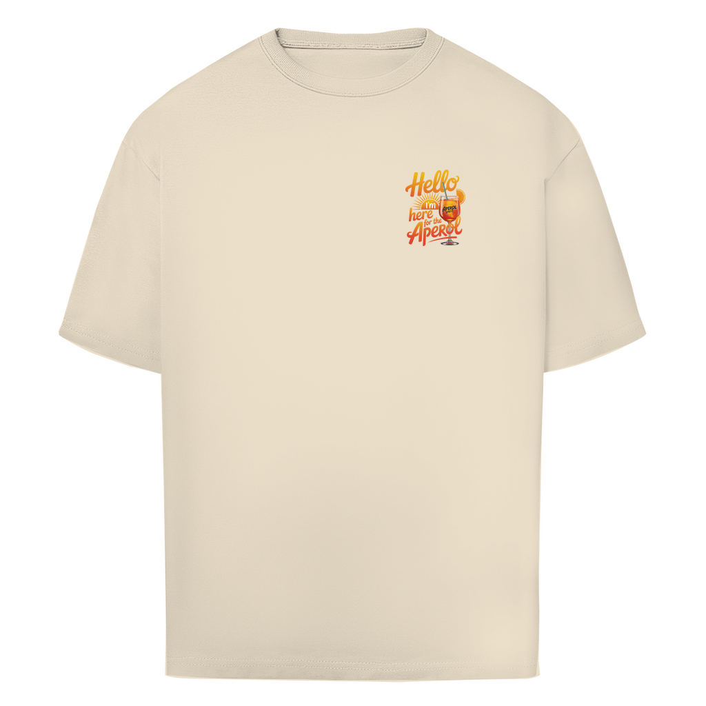 Hello I'm here for the Aperol - Oversized T-Shirt