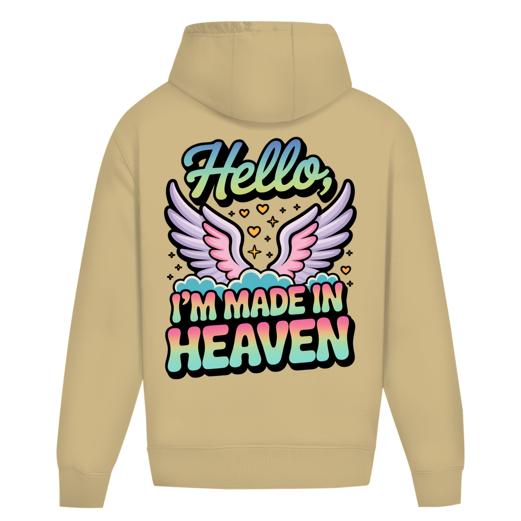 Hello I'm Made in Heaven - Oversize Hoodie