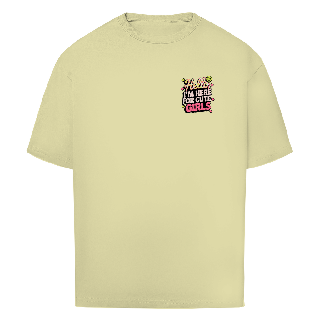 Oversize T-Shirt Cute Girls
