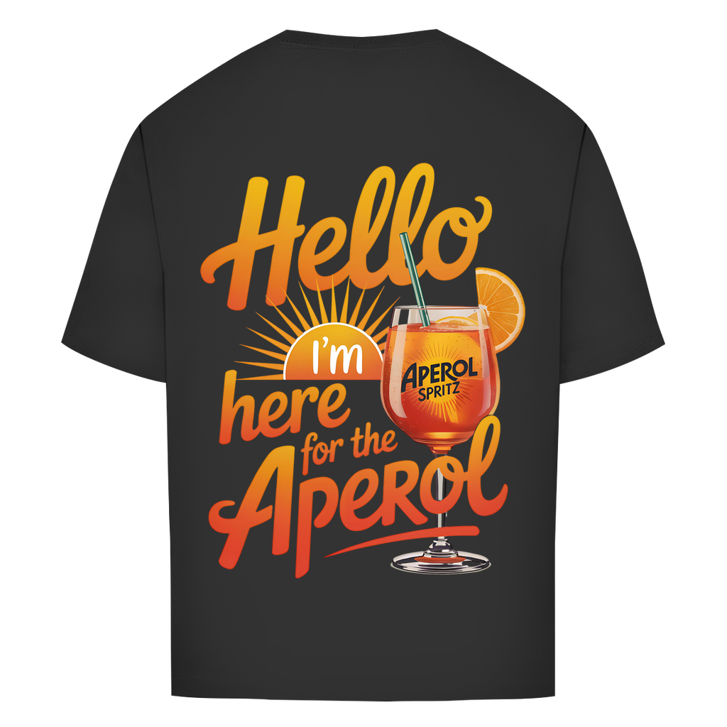 Hello I'm here for the Aperol - Oversized T-Shirt