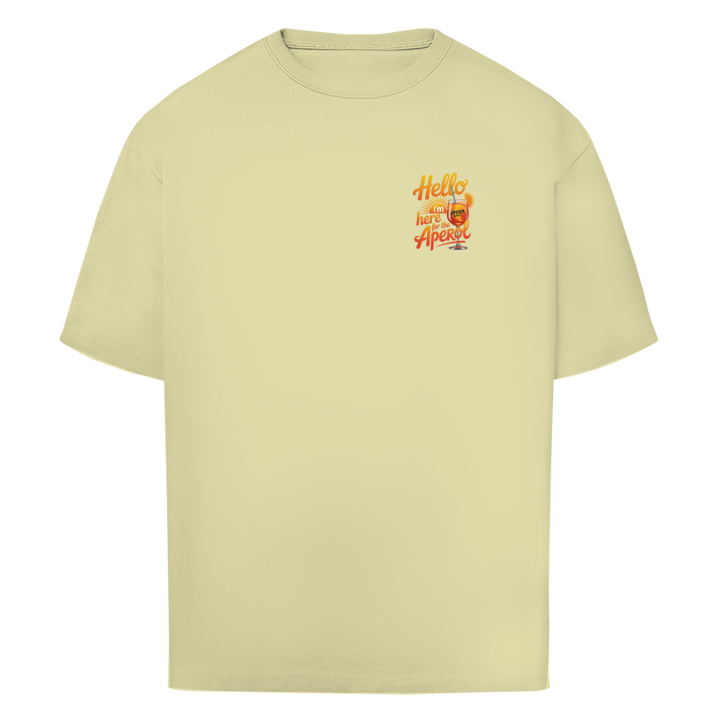 Hello I'm here for the Aperol - Oversized T-Shirt