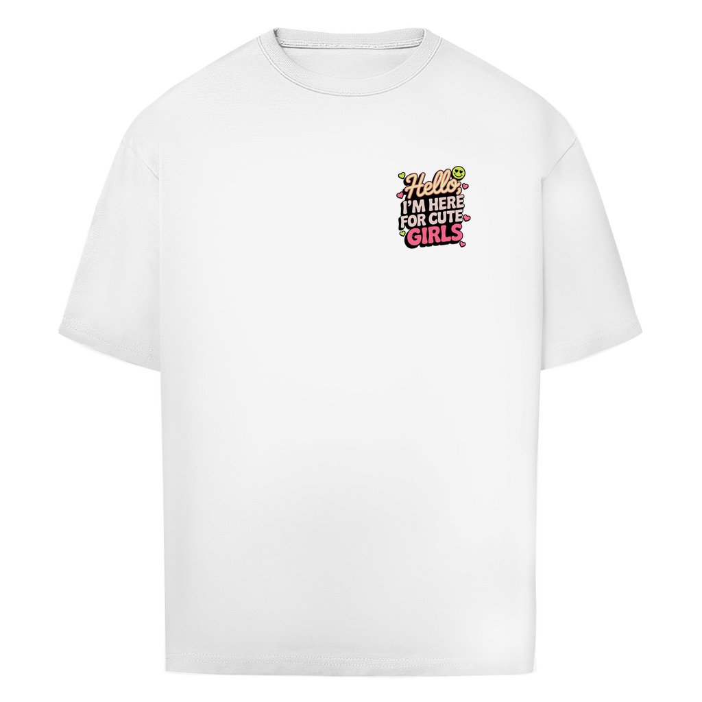 Oversize T-Shirt Cute Girls