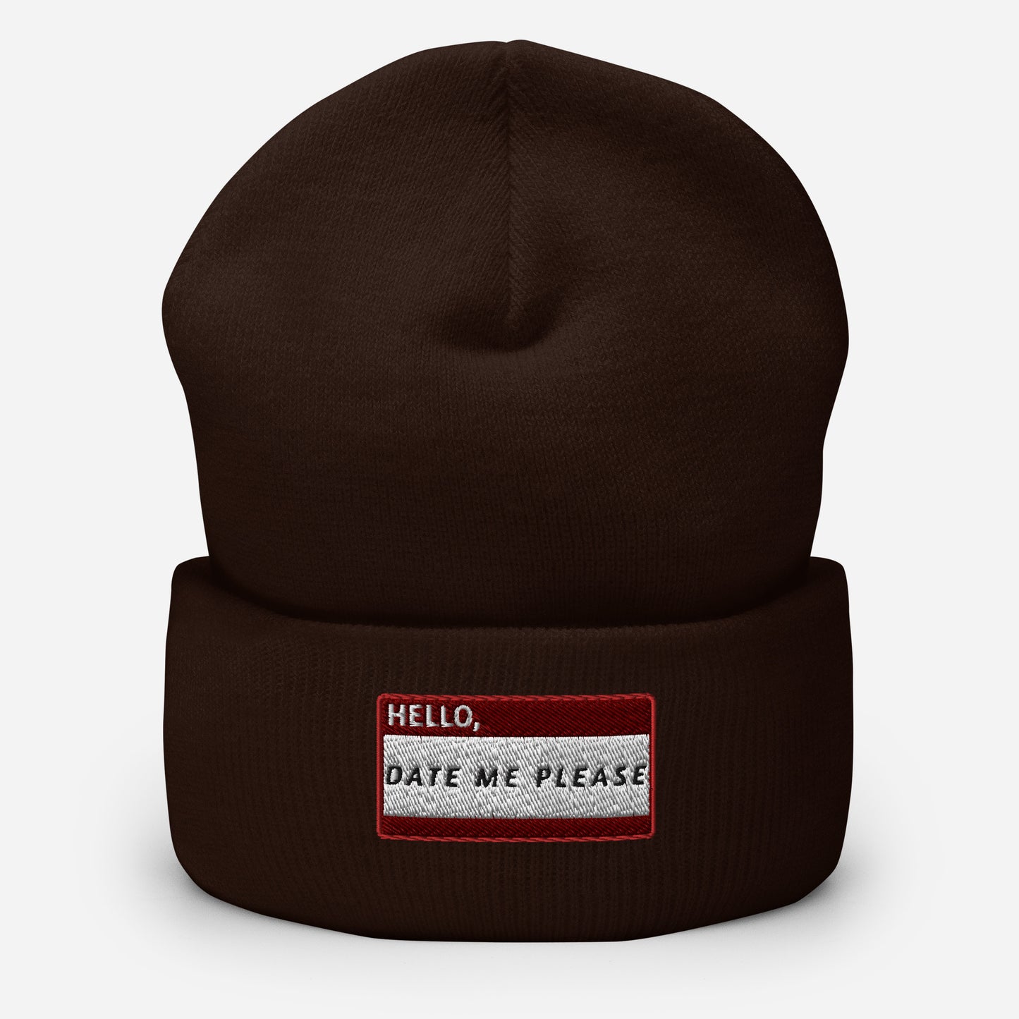 HELLO DATE ME PLEASE Beanie