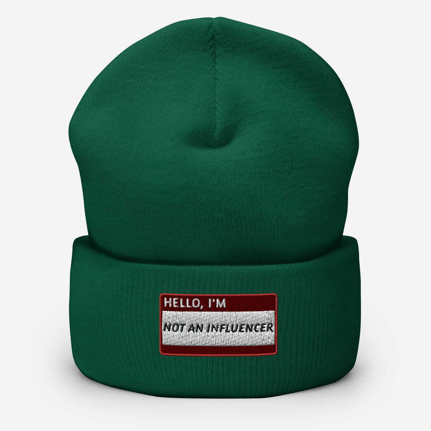 HELLO I'M NOT AN INFLUENCER Beanie
