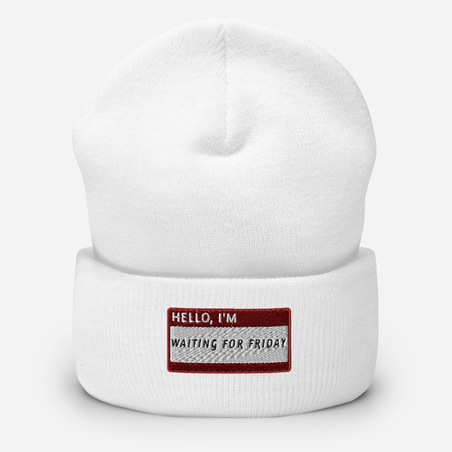 HELLO I'M WAITING FOR FRIDAY Beanie