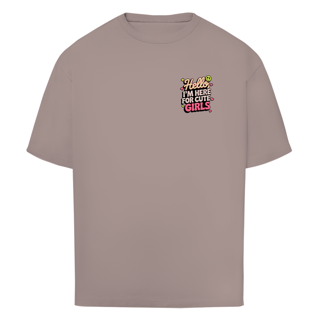 Oversize T-Shirt Cute Girls