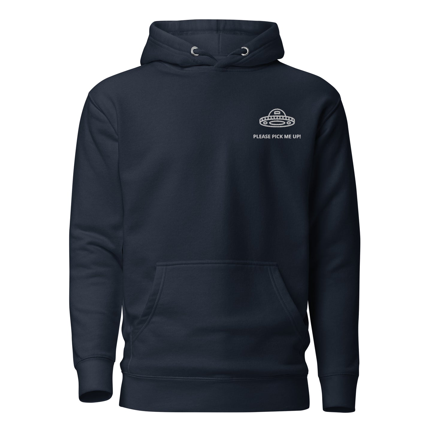 PLEASE PICK ME UP! - embroidered hoodie