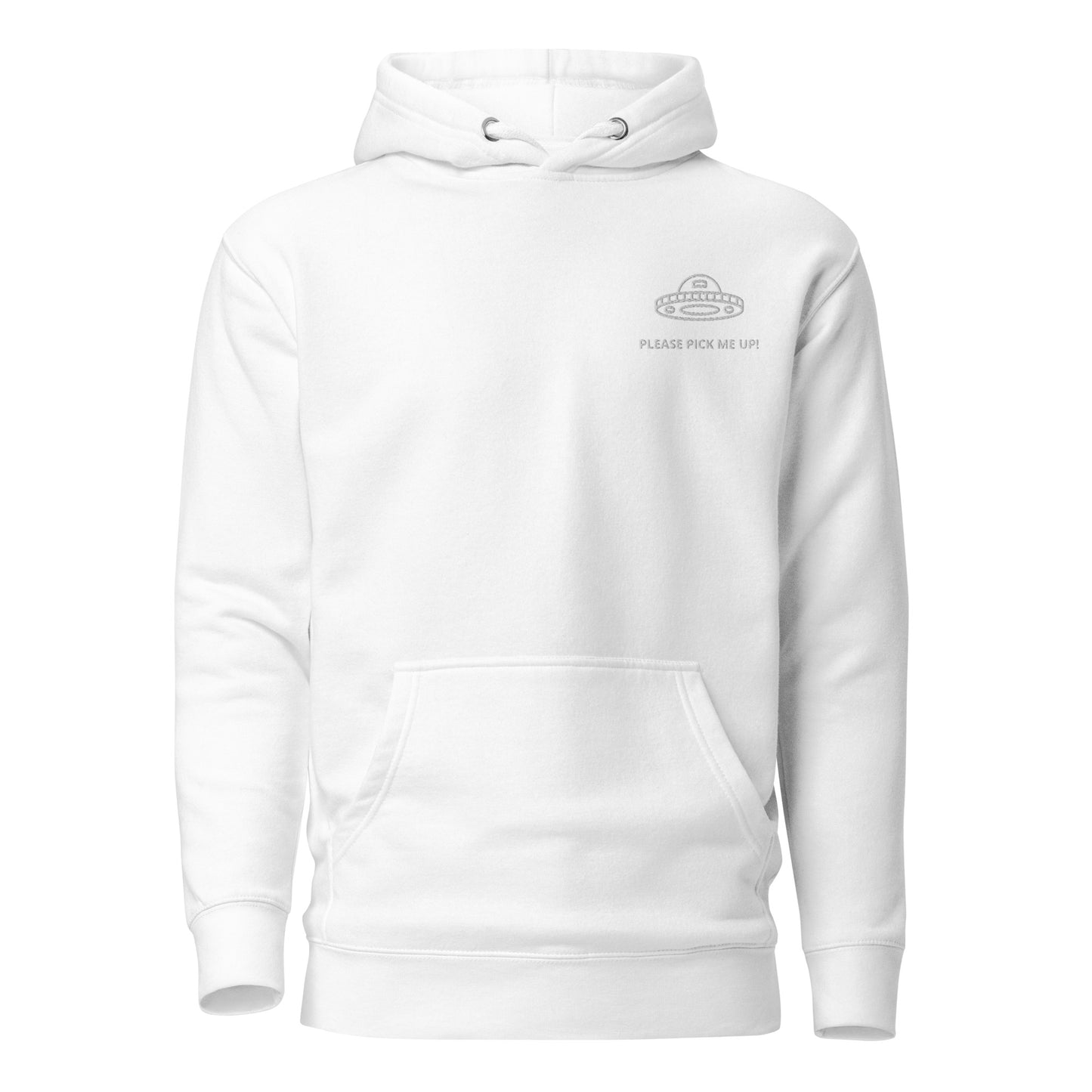 PLEASE PICK ME UP! - embroidered hoodie