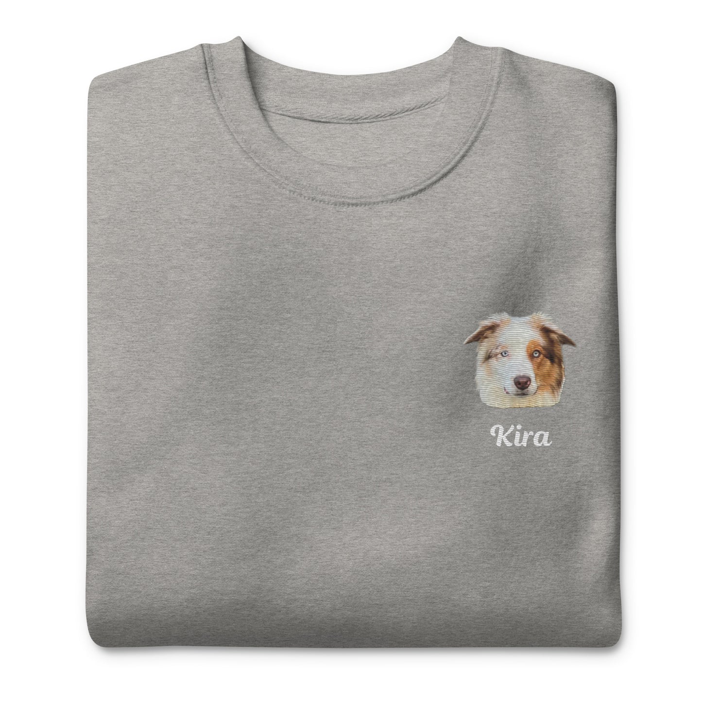 Personalized embroidered sweater