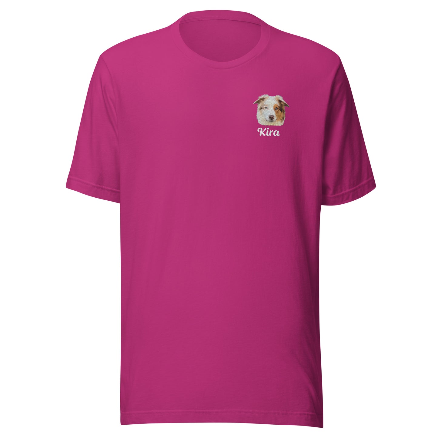 Personalized embroidered t-shirt