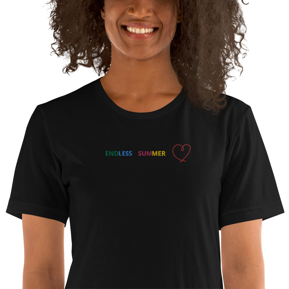 ENDLESS SUMMER LOVE - embroidered T-shirt