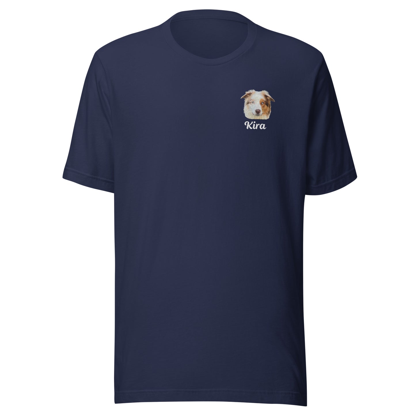 Personalized embroidered t-shirt