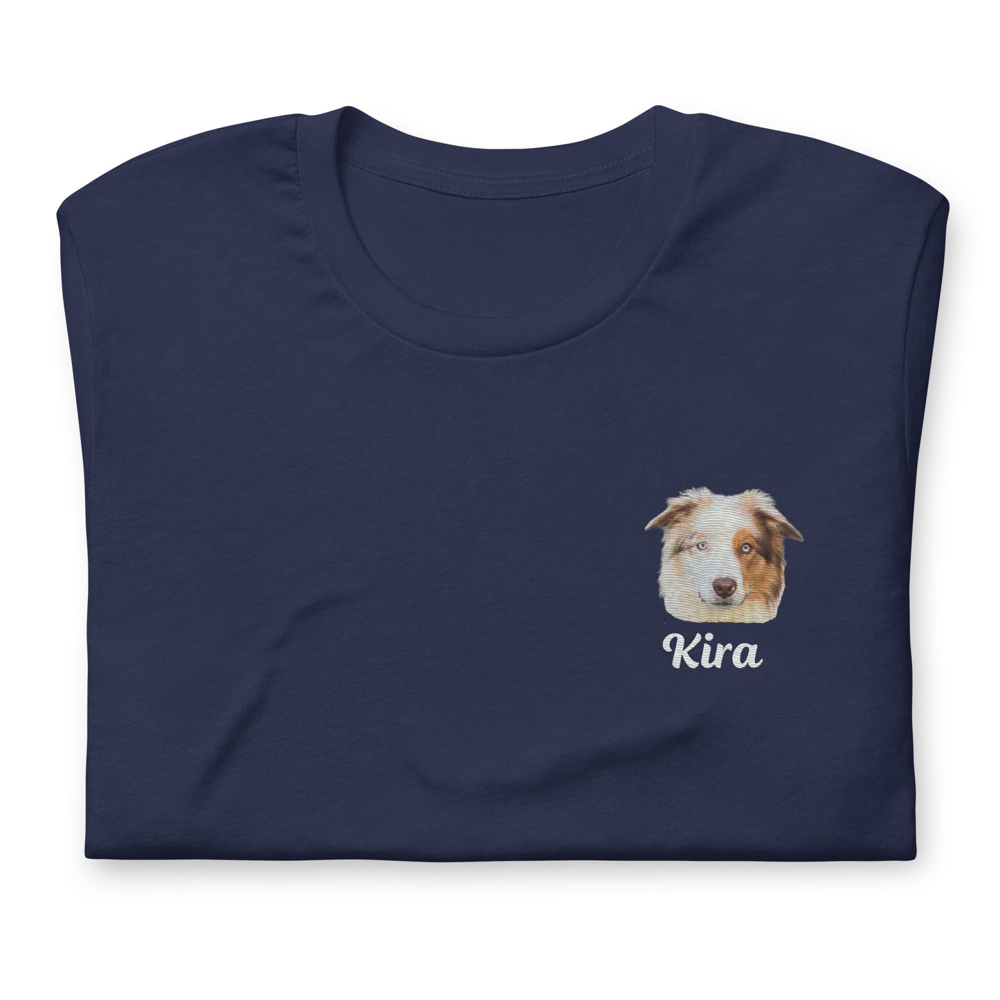 Personalized embroidered t-shirt