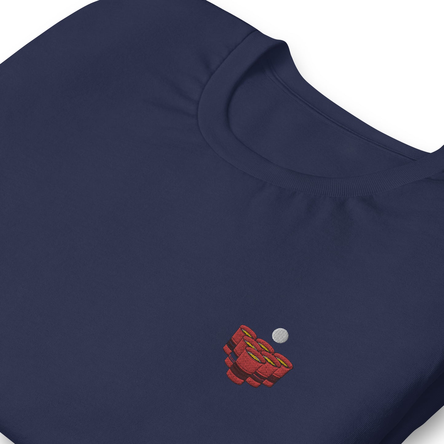 Beerpong - besticktes T-Shirt