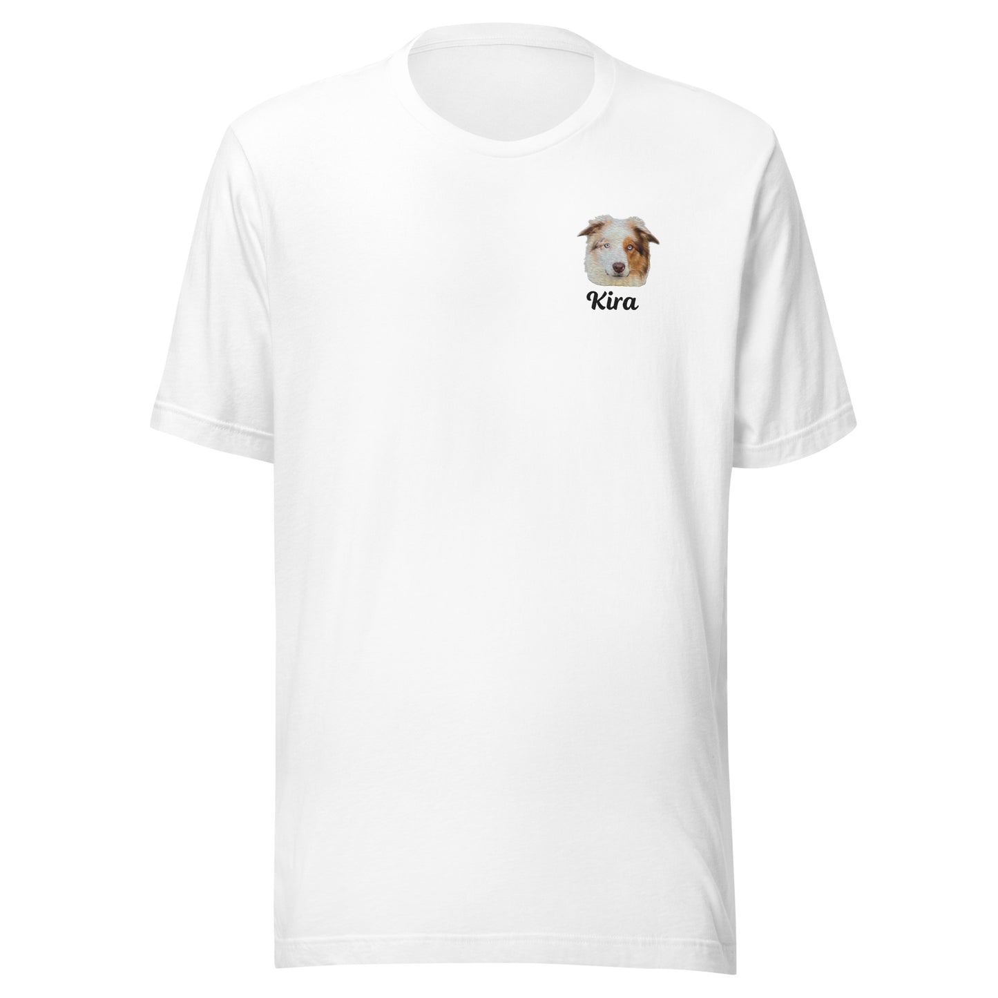 Personalized embroidered t-shirt