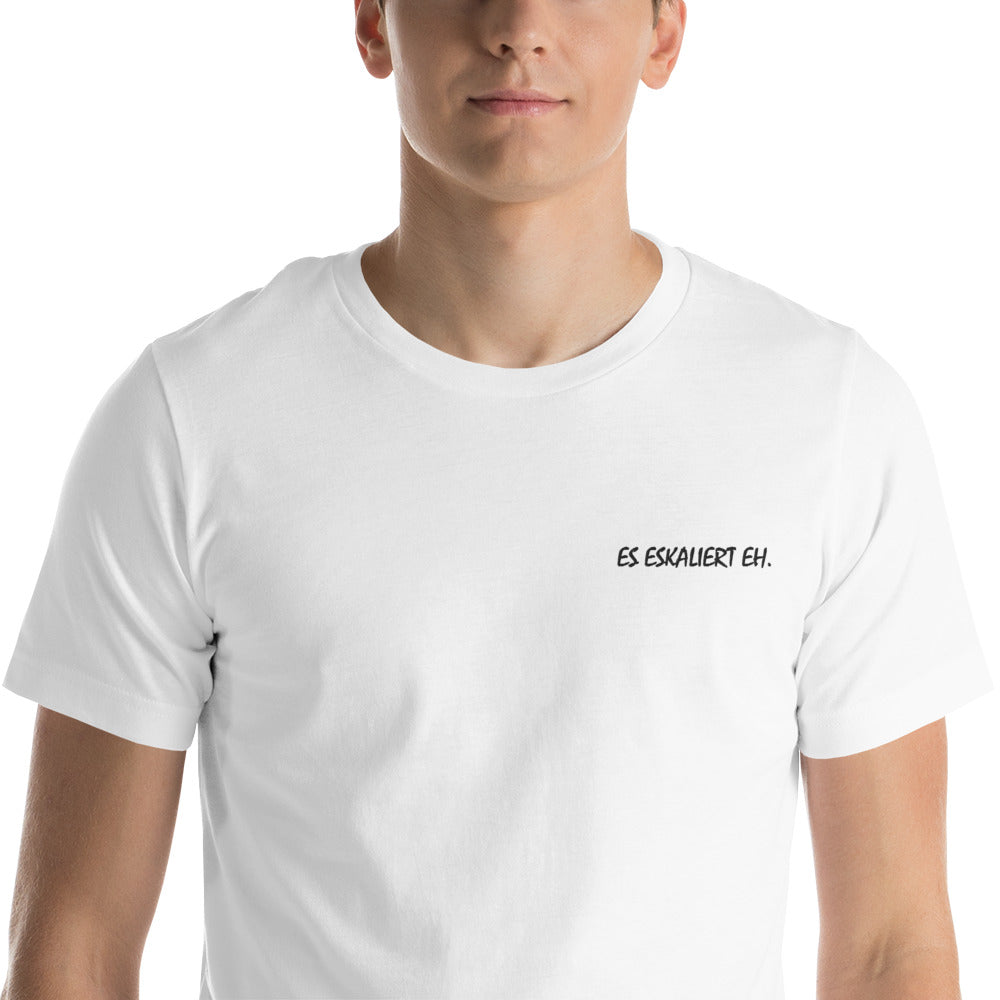 ES ESKALIERT EH. - besticktes T-Shirt