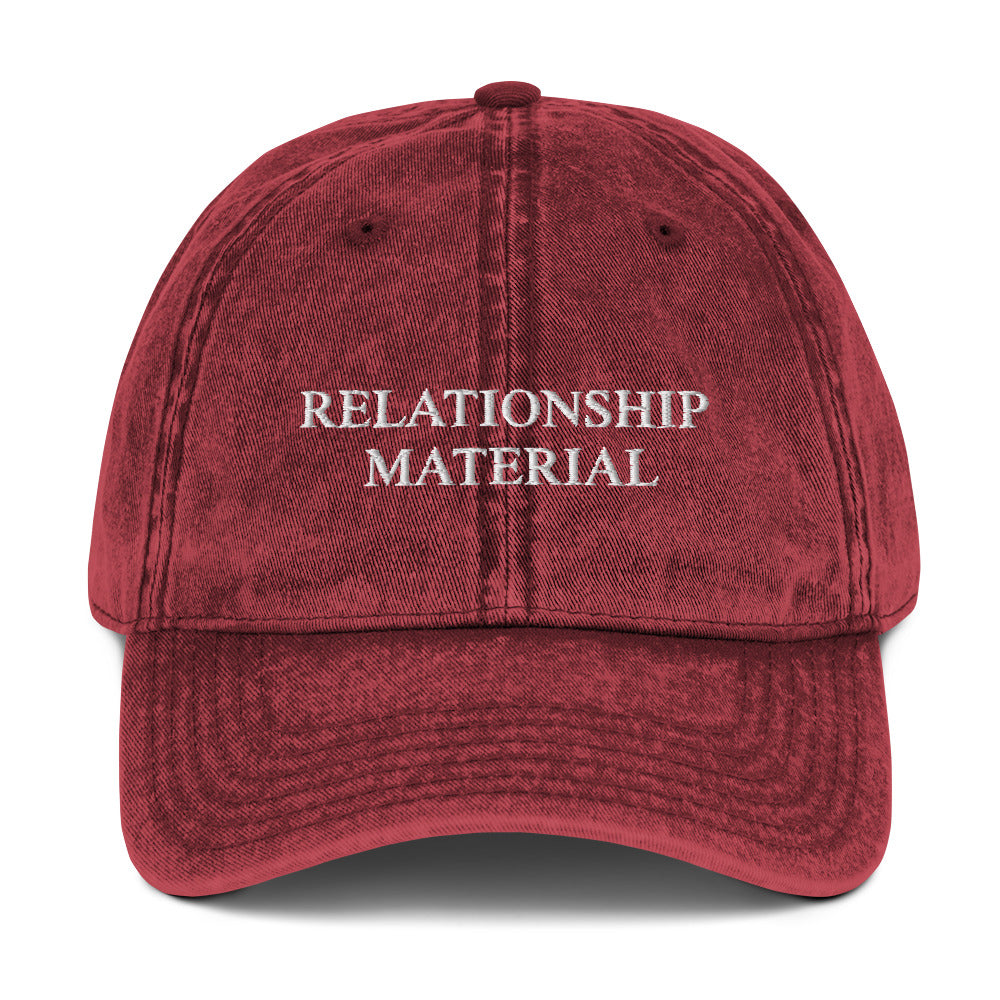 RELATIONSHIP MATERIAL - Vintage Dad Cap