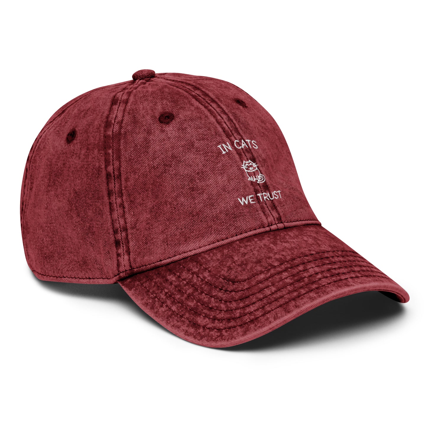 Vintage Cotton Twill Cap