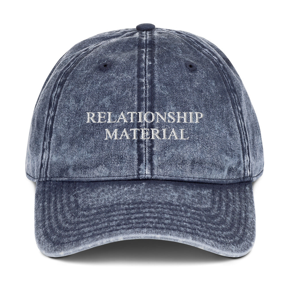 RELATIONSHIP MATERIAL - Vintage Dad Cap