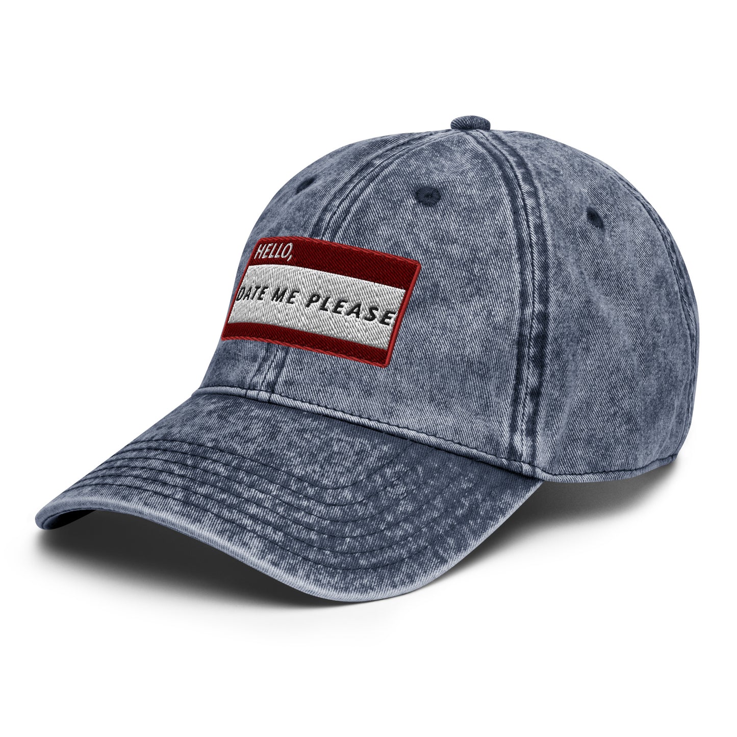 Vintage Dad Cap - Hello date me please