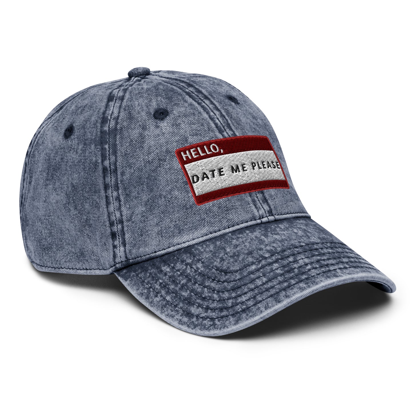 Vintage Dad Cap - Hello date me please